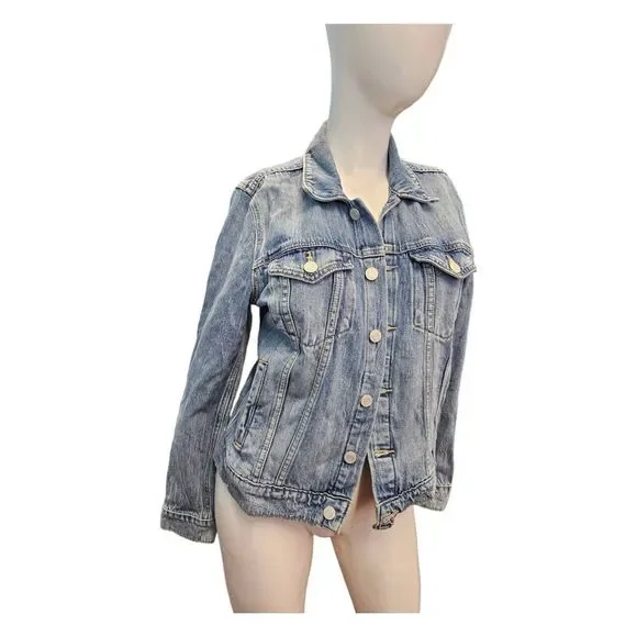 Lucky Brand Jean Jacket Women's Size Medium - Picture 3 of 12